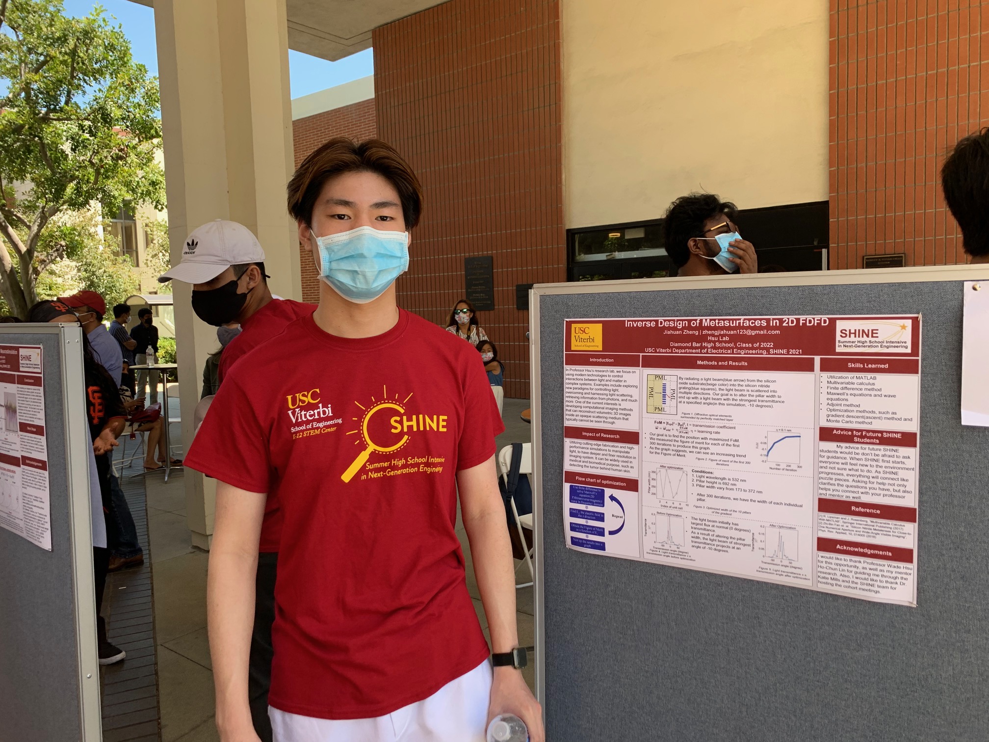 Inverse Design of DOE in 2D FDFD